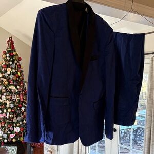 Stylish Navy Men's Tuxedo Jacket